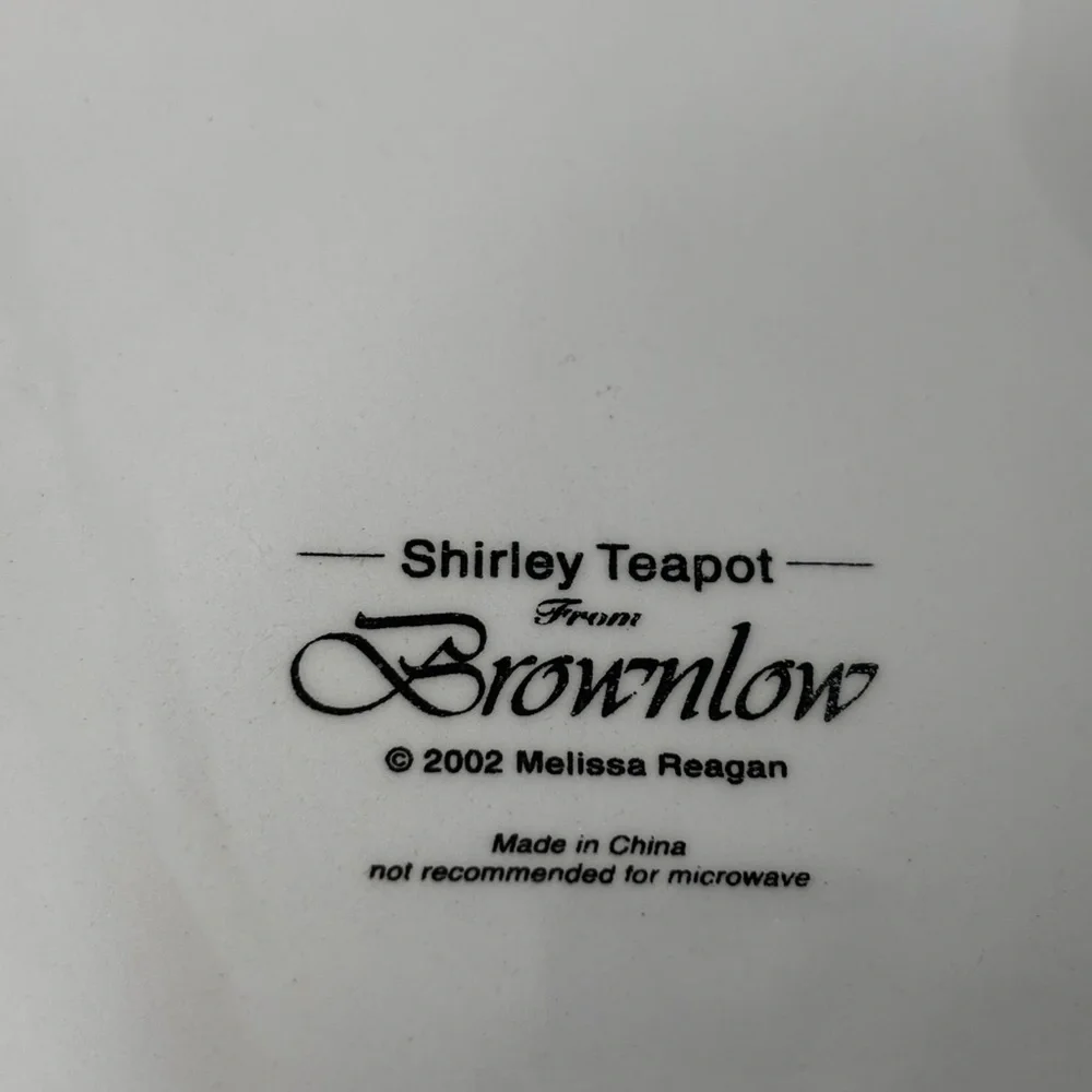 SHIRLEY TEAPOT BY BROWNLOW
